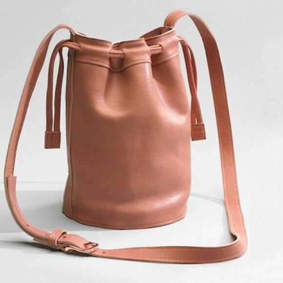 Shinola Handbags - Shinola Detroit Leather Drawstring Bucket Bag